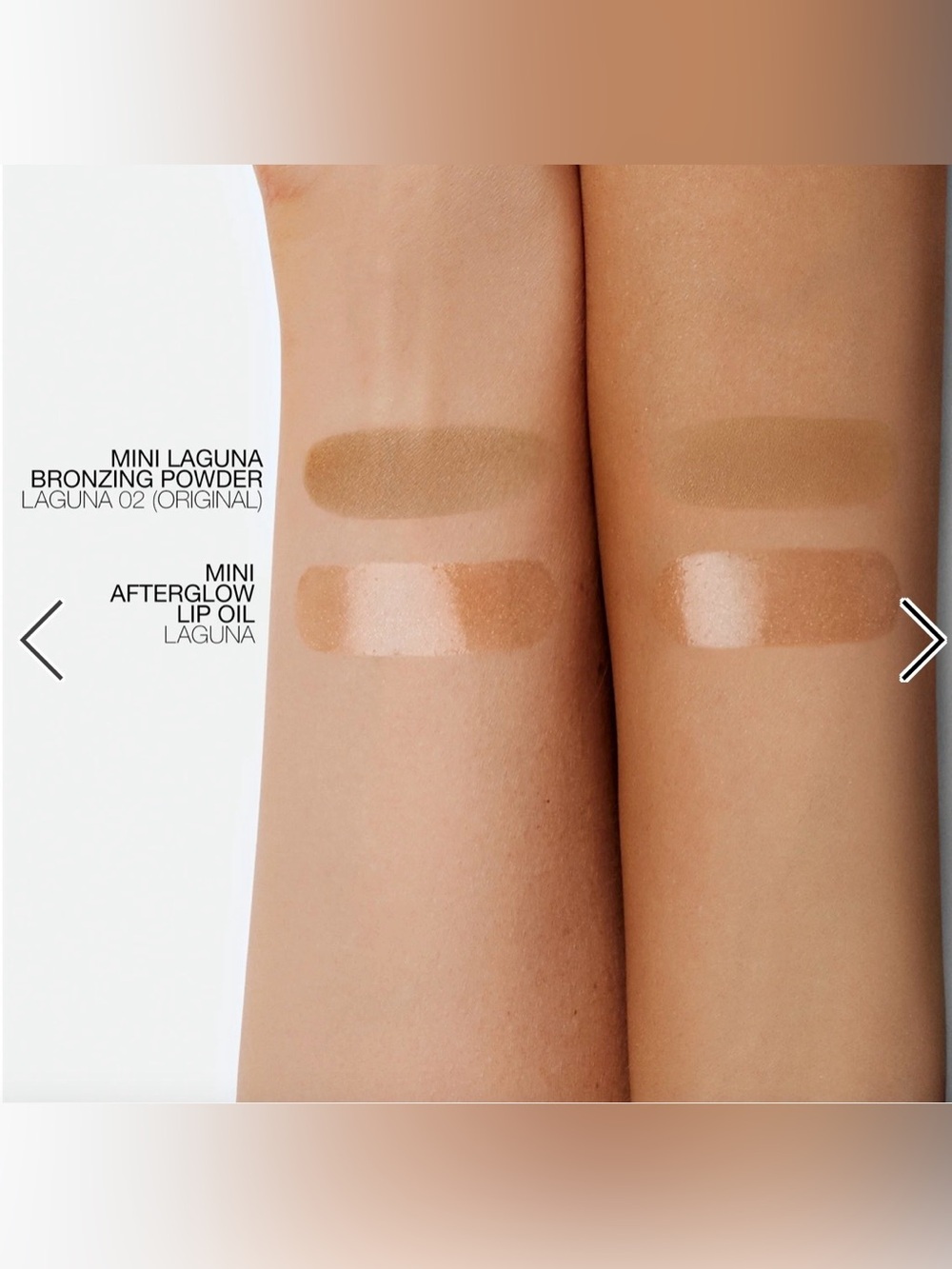 NARS Mini Laguna Bronzing Powder & Lip Oil Duo - Picture 5 of 5